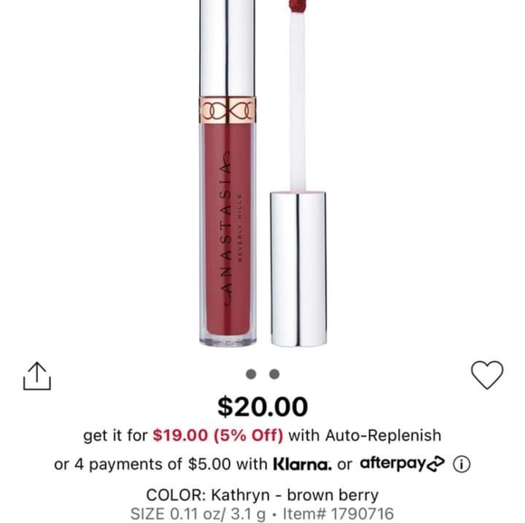 Anastasia Beverly Hills Liquid Lipstick Kathryn - Picture 4 of 4